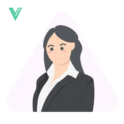 Professional Businesswoman in a Black Suit and White Shirt