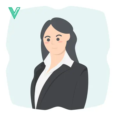 Professional Woman in Business Suit Standing Confidently