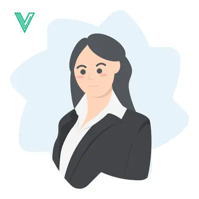 Professional Businesswoman in a Suit with Arms Crossed