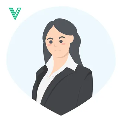 Aset desain premium: Professional Businesswoman in a Suit Confident and Focused