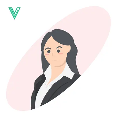 Professional Businesswoman in a Black Suit with a White Shirt