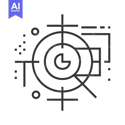 Aset premium populer: Abstract Geometric Design with Circular and Rectangular Elements