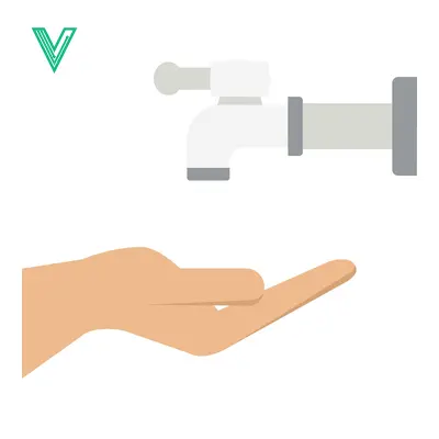 Hand Catching Water From Faucet