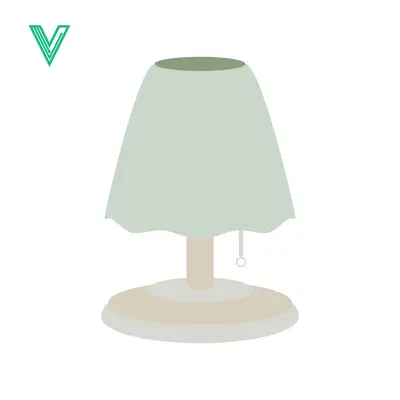 Minimalist Table Lamp with Soft Light