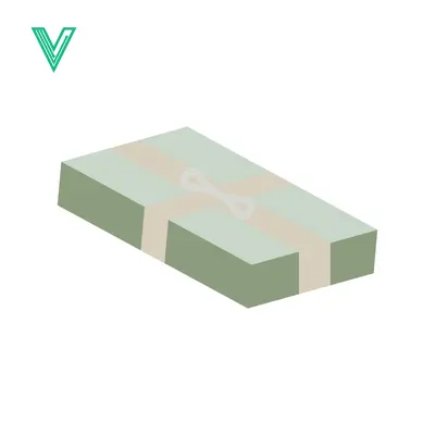 Stack of Money Illustration