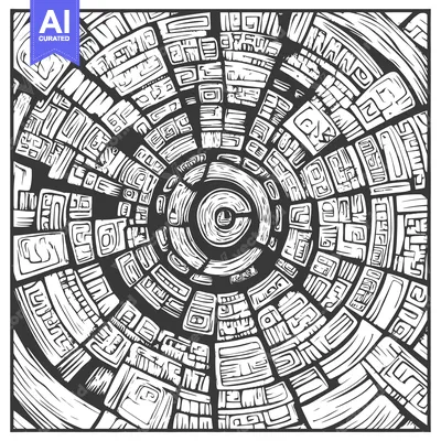 Popular premium asset: Abstract Geometric Pattern with Circular Concentric Shapes