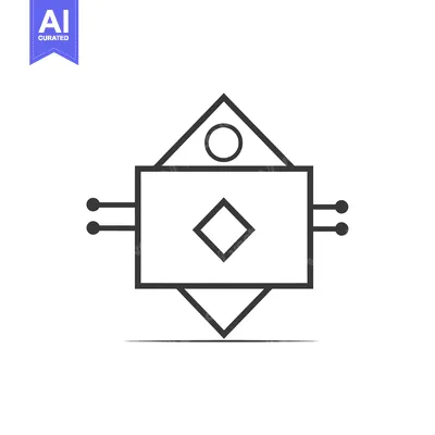 Popular premium asset: Abstract Geometric Symbol with Lines and Circles