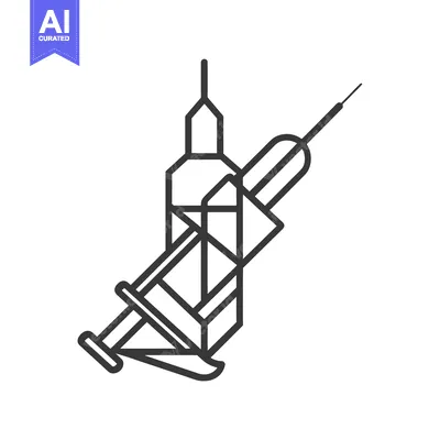 Abstract Geometric Syringe Design