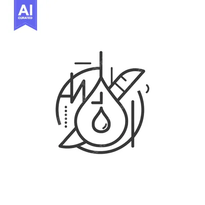 Popular premium asset: Abstract Graphic Design with Water Drop and Lines