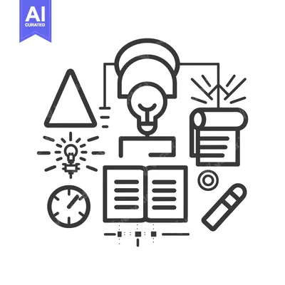 Popular premium asset: Abstract Icon of Knowledge, Ideas, and Inspiration