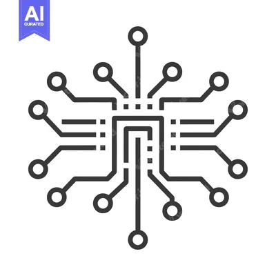 Popular premium asset: Abstract representation of a circuit board with connected nodes