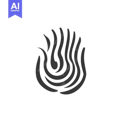 Premium design asset: Abstract Swirling Lines Forming a Circular Shape