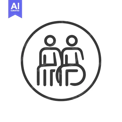 Premium design asset: Accessibility Icon: Wheelchair Symbol in Circle, Inclusive Design, Min