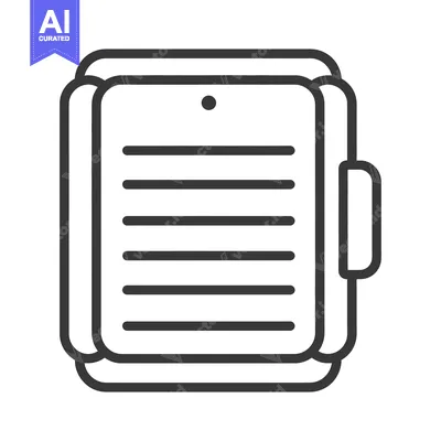 Aset desain premium: A digital screen displaying lines of text with a frame