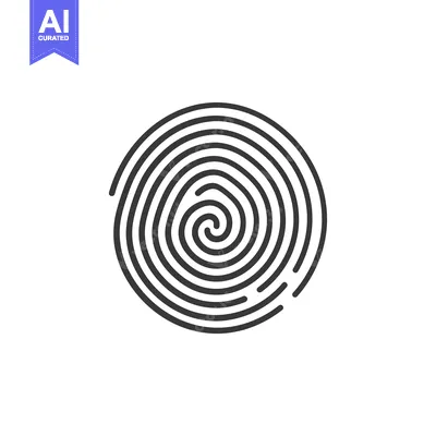 Aset premium populer: A Circular Spiral Design with Concentric Lines
