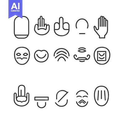 Premium design asset: A Collection of 15 Diverse Line Art Icons