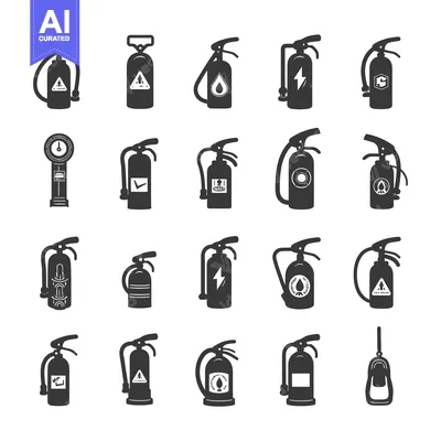 A Collection of 20 Different Types of Fire Extinguishers