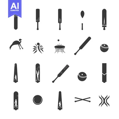 Premium design asset: A Collection of 20 Diverse Black and White Icons