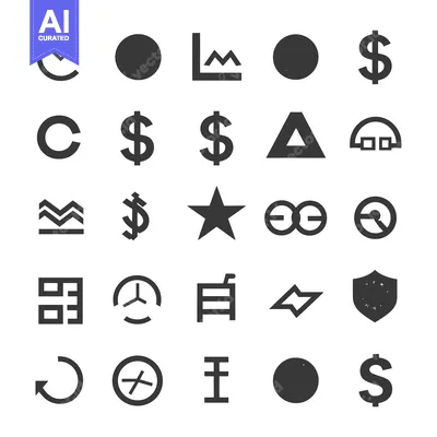 Aset premium populer: A Collection of 25 Simple Geometric Shapes and Symbols
