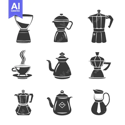 A Collection of Coffee Makers and a Coffee Cup