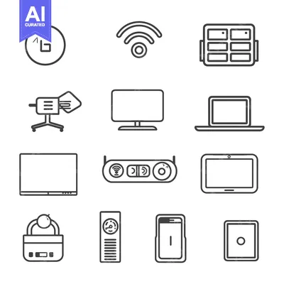 Premium design asset: A Collection of Electronic Device Icons