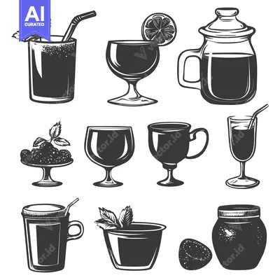 Popular premium asset: A Collection of Vintage Style Beverage Containers