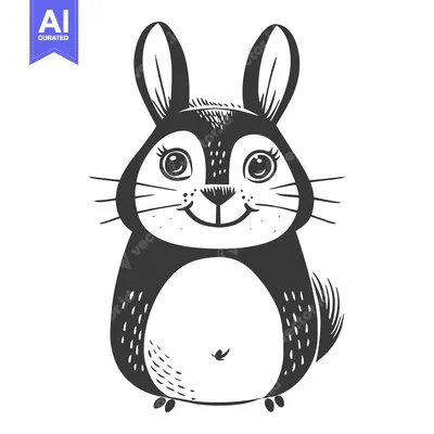 Popular premium asset: A Cute Cartoon Bunny with Big Eyes and a Smile