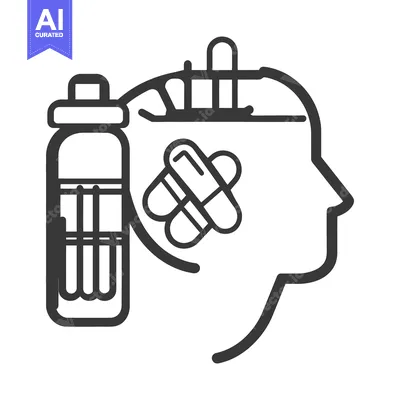 Popular premium asset: An illustration shows capsules inside of a human head