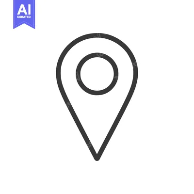 Popular premium asset: Minimalist Location Pin Icon: Simple, Elegant Line Art Design