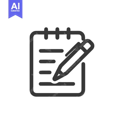 Popular premium asset: Notepad with Pen Icon: Writing and Note-Taking Symbol