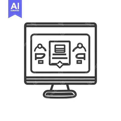 Computer screen displaying virtual communication and document elements