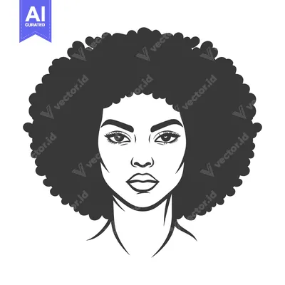 A beautiful woman with curly hair and a serene expression faces forwar