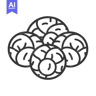 Premium design asset: A Group of Four Interconnected Circular Shapes