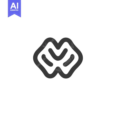 Aset premium populer: Abstract Geometric Logo: Unique, Modern, Minimalist, Dark Gray Shape o