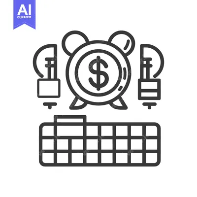 Aset premium populer: Alarm Clock with Dollar Sign and Light Bulbs Above a Calendar Grid