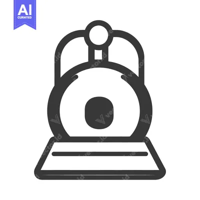 Aset premium populer: A simple monochrome illustration of a steam train locomotive