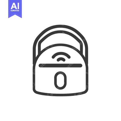 Aset premium populer: An illustrative image of a connected portable device with a handle