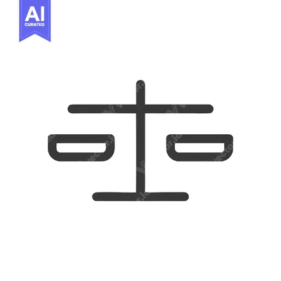 Popular premium asset: Simple Balance Icon: Justice, Fairness, Equality, and Legal Concepts.