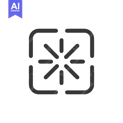 Popular premium asset: Minimalist Focus Icon: Concentric Lines in Rounded Square Frame, Gray