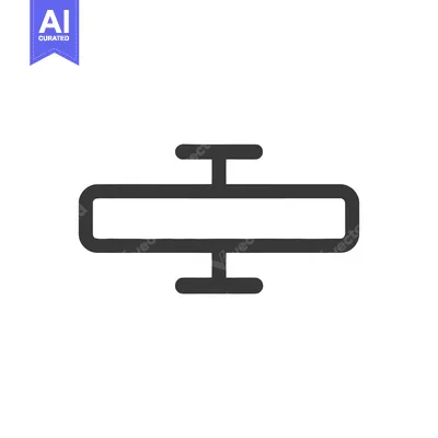 Popular premium asset: Simple Horizontal Flip Icon with Rounded Rectangle and Bars