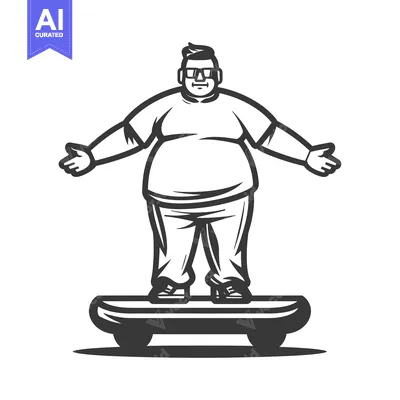 Aset premium populer: A man wearing sunglasses riding a hoverboard