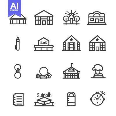 Popular premium asset: Amusement Park Icon Set