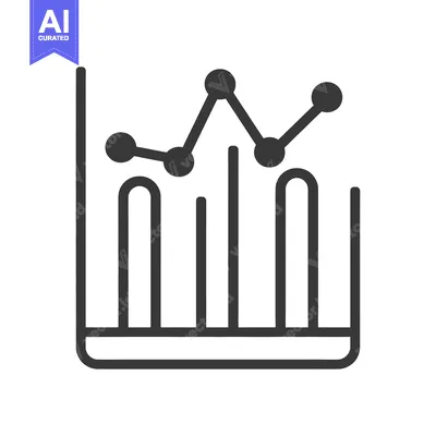 Premium design asset: An Icon Depicting Financial Data Presentation And Analysis