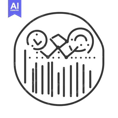 Premium design asset: A data driven icon showing progress and time elements inside circle