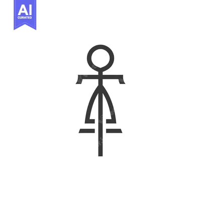 Aset desain premium: Ankh Symbol, Ancient Egyptian Hieroglyph
