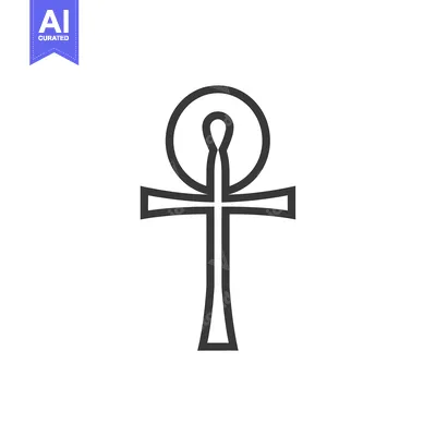 Ankh Symbol, Egyptian Hieroglyph for Life