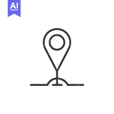 Popular premium asset: A Pinned Location Icon with a Ground Line