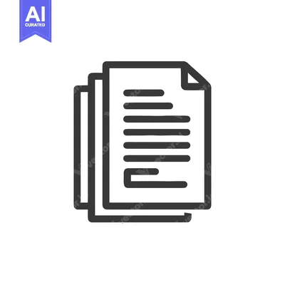 Aset premium populer: Stacked Documents Icon: Simple, Bold, and Modern Design