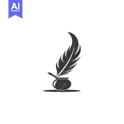 A Quill Pen Resting in an Inkwell