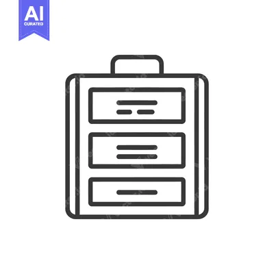 Popular premium asset: A three drawer cabinet or chest with a top handle